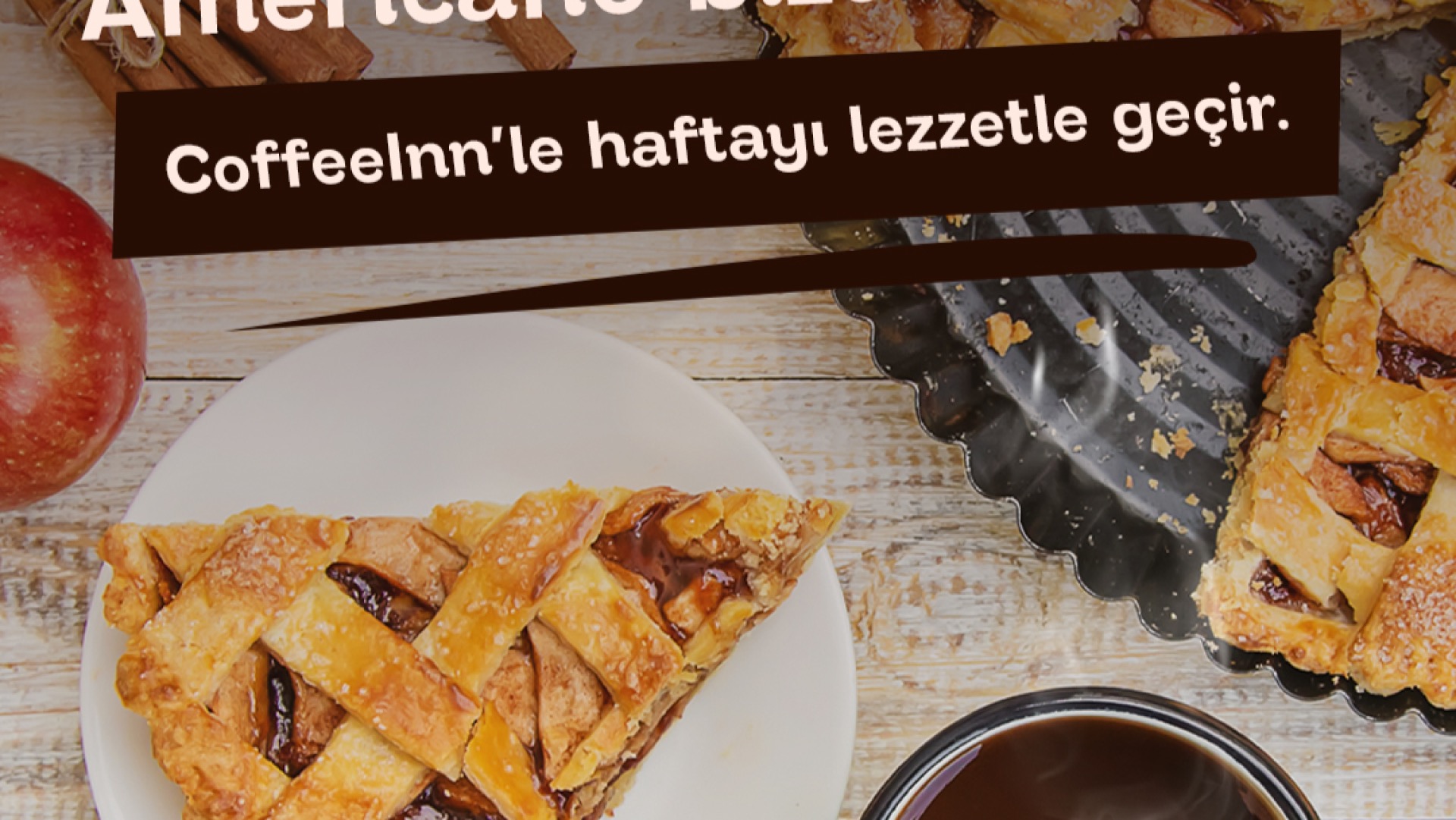 Elmalı turta & Americano